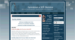Desktop Screenshot of gymjil.cz
