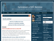 Tablet Screenshot of gymjil.cz